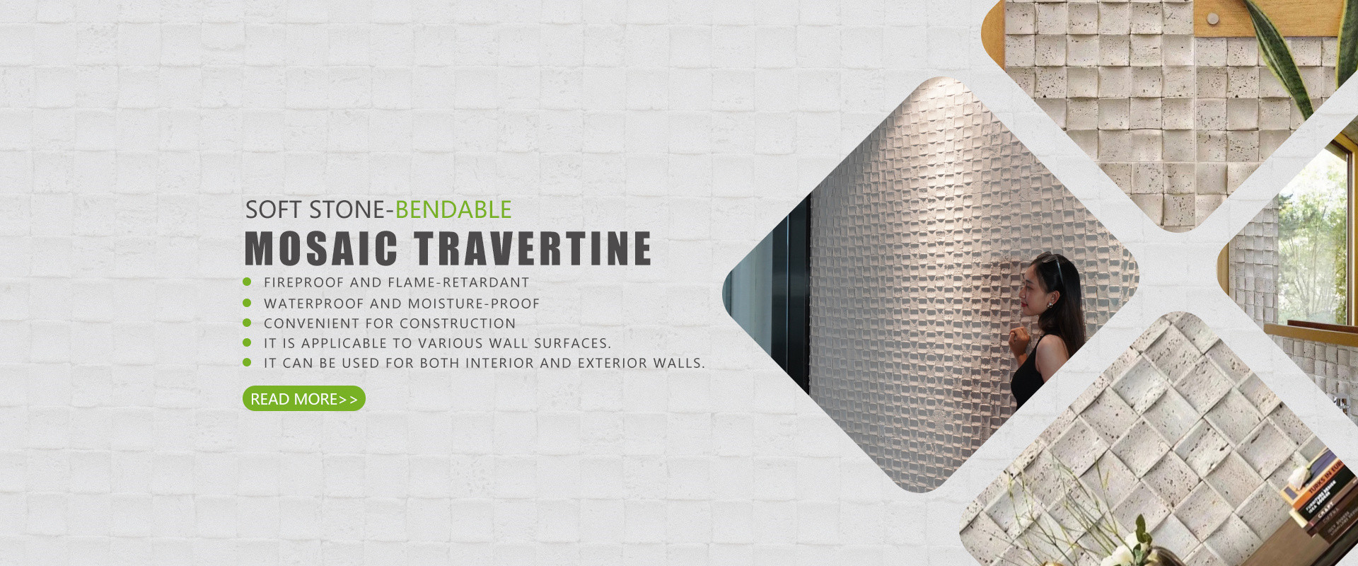 travertin mosaïque